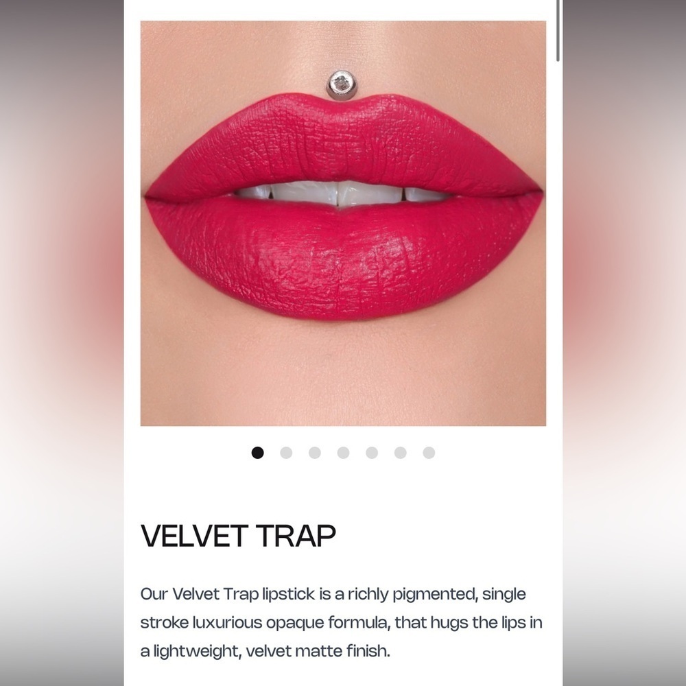 Jeffree Star Velvet Star Lipstick ~ Color: Cherry Wet